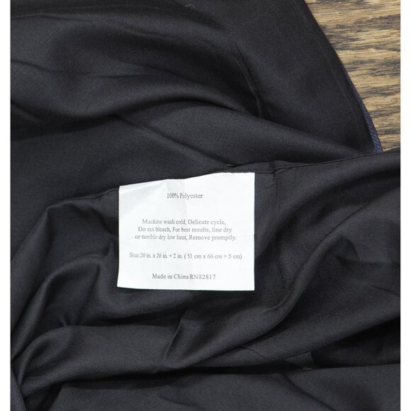 NEW Fairfield Square Plaid 6-Piece Comforter Set 2000009657 Navy Blue Twin XL - Picture 5 of 5